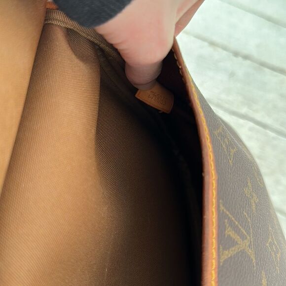 Vintage Louis Vuitton Double Flap Crossbody Bag - Picture 12 of 12